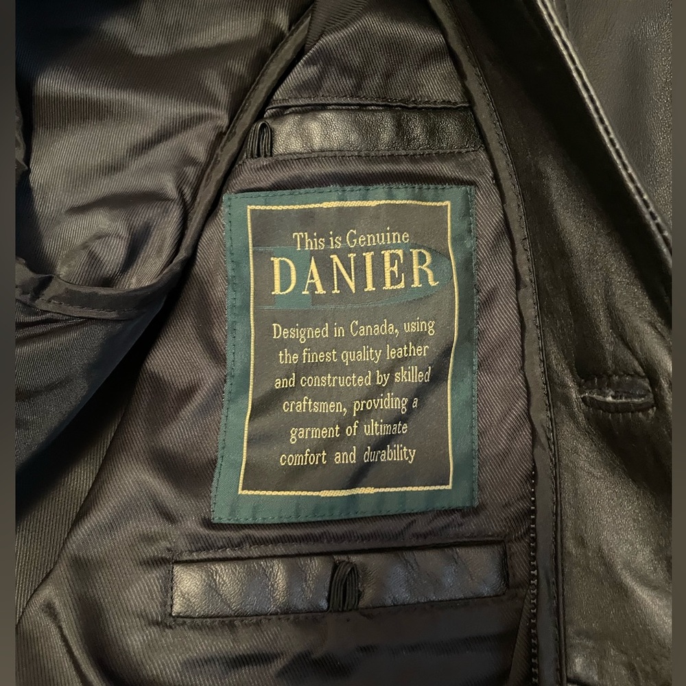DANIER LEATHER JACKET WOMEN’S - Picture 6 of 6